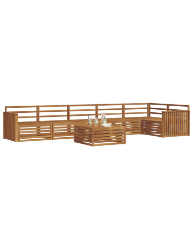 Set di divani 7 pcs Naturale
