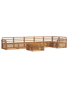 Set di divani 7 pcs Naturale 2