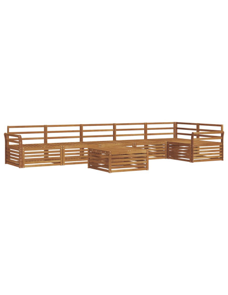Set di divani 7 pcs Naturale