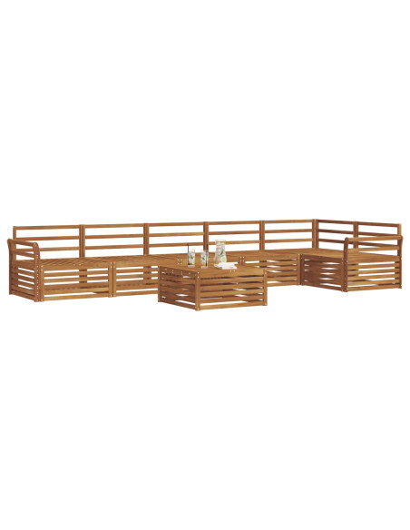 Set di divani 7 pcs Naturale