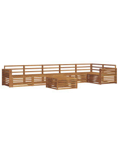 Set di divani 7 pcs Naturale 2