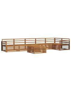 Set di divani 7 pcs Naturale 2