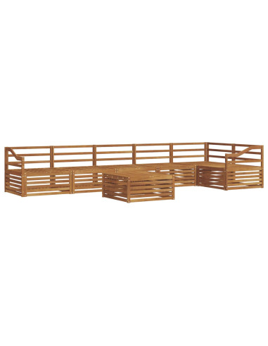 Set di divani 7 pcs Naturale