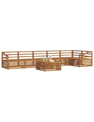 Set di divani 7 pcs Naturale