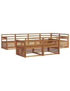 Set di divani 7 pcs Naturale 2