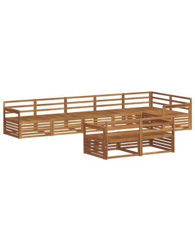 Set di divani 8 pcs Naturale