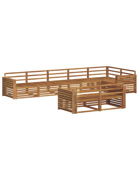 Set di divani 8 pcs Naturale