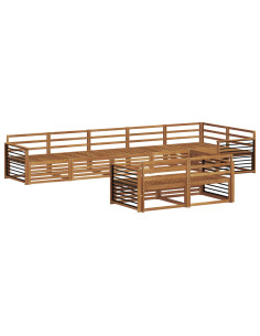 Set di divani 8 pcs Naturale 2