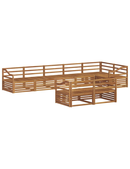 Set di divani 8 pcs Naturale