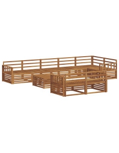 Set di divani 9 pcs Naturale 2