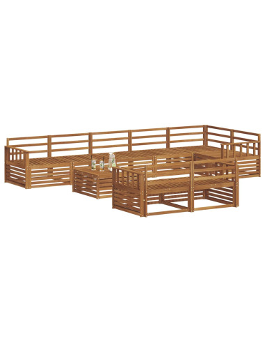 Set di divani 9 pcs Naturale