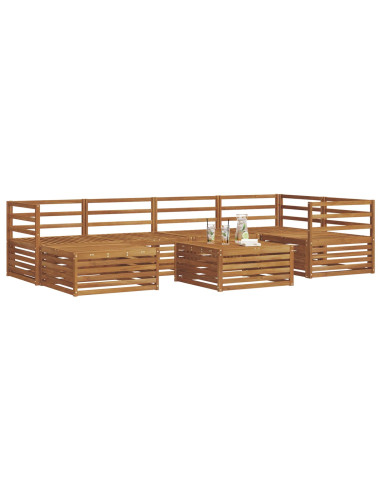 Set di divani 7 pcs Naturale