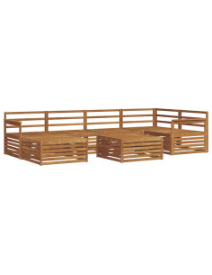 Set di divani 7 pcs Naturale 2