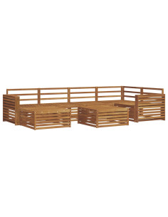 Set di divani 7 pcs Naturale 2