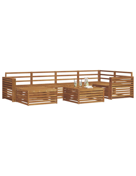 Set di divani 7 pcs Naturale