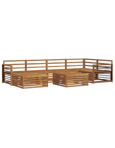 Set di divani 7 pcs Naturale 2