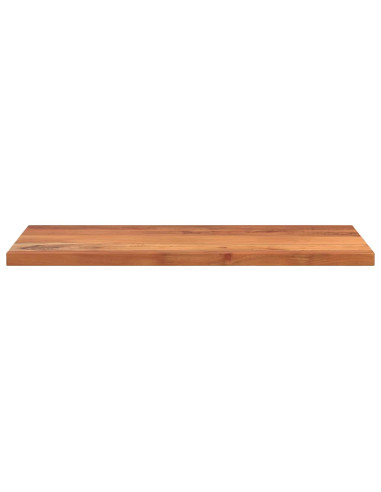Piano Tavolo 100x70x2,5 cm Rettangolare Legno Massello Acacia