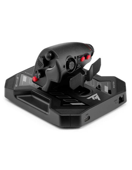 Thrustmaster Sol-R 4 HOTAS Nero USB Joystick + leva di controllo del motore Analogico/Digitale PC