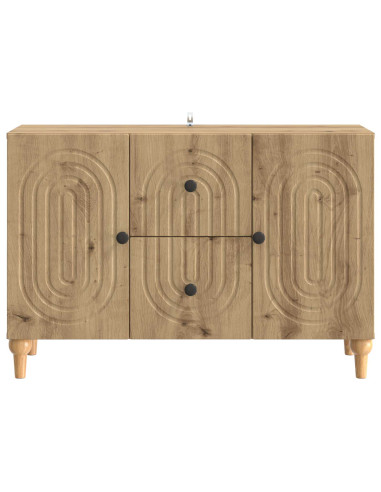 Mobile TV con cassetto Rovere Artigianale 89 x 34,5 x 60 cm