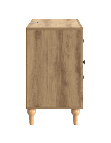 Mobile TV con cassetto Rovere Artigianale 89 x 34,5 x 60 cm