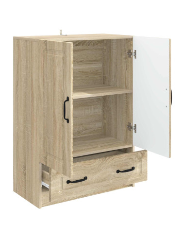 Credenza Rovere Sonoma 66 x 34,5 x 92 cm Legno ingegnerizzato