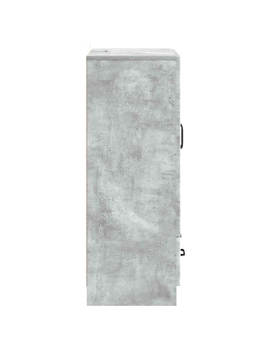 Credenza Grigio Cemento 66 x 34,5 x 92 cm Legno ingegnerizzato