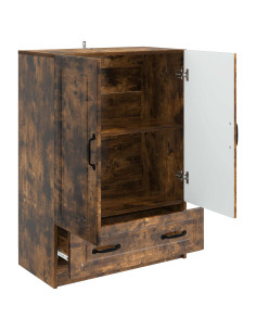 Credenza Rovere Fumo 66 x 34,5 x 92 cm Legno ingegnerizzato 2