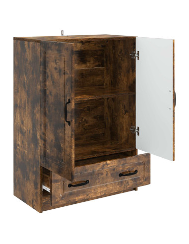 Credenza Rovere Fumo 66 x 34,5 x 92 cm Legno ingegnerizzato