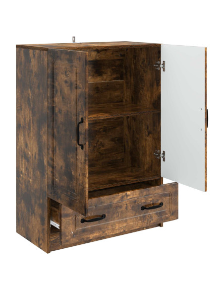Credenza Rovere Fumo 66 x 34,5 x 92 cm Legno ingegnerizzato