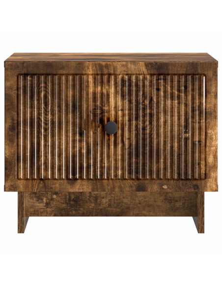 Tavolino da salotto con cassetto Rovere Fumo 49 x 50 x 40 cm