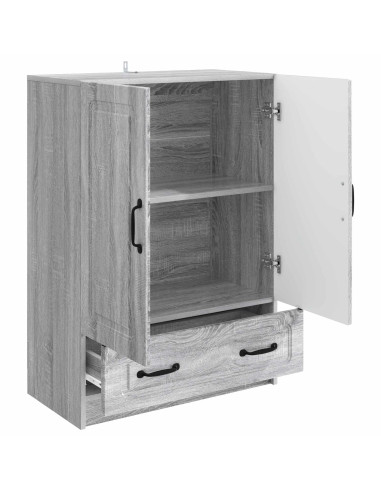 Credenza Grigio Sonoma 66 x 34,5 x 92 cm Legno ingegnerizzato