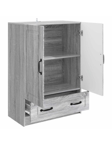 Credenza Grigio Sonoma 66 x 34,5 x 92 cm Legno ingegnerizzato