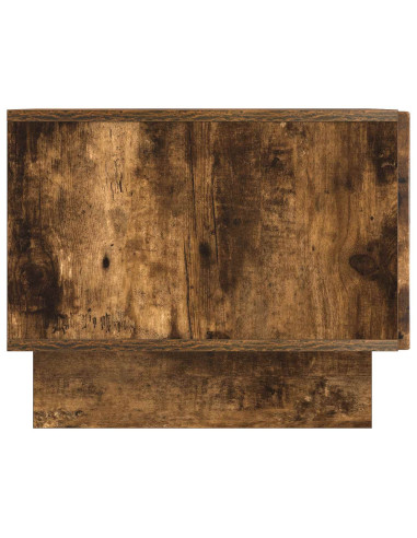 Tavolino da salotto con cassetto Rovere Fumo 49 x 50 x 40 cm