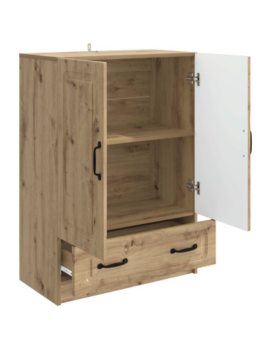 Credenza con cassetto Rovere Artigianale 66 x 34,5 x 92 cm