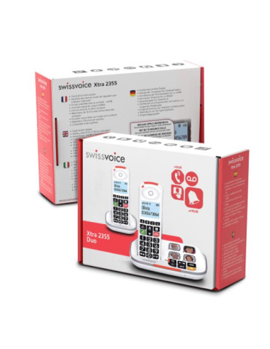 SWISSVOICE CORDLESS XTRA 2355 DUO