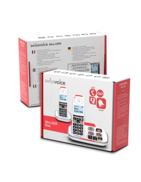 SWISSVOICE CORDLESS XTRA 2355 DUO