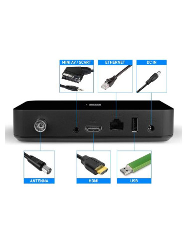 SMART BOX UP1 4K ANDROID TV T2