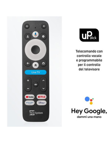 DONGLE UP STICK STREAMER GOOGLE TV