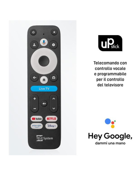DONGLE UP STICK STREAMER GOOGLE TV