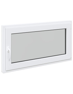 Finestra per Soffitta RISOR Bianco 110 x 50 cm PVC e Vetro 2