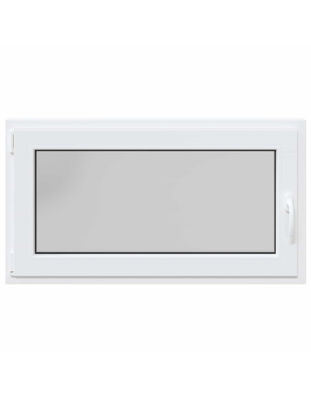 Finestra per Soffitta RISOR Bianco 110 x 60 cm PVC e Vetro