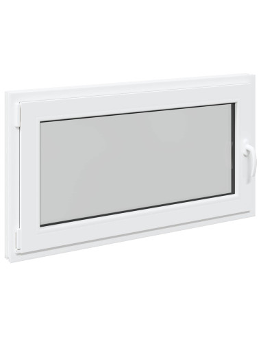 Finestra per Soffitta RISOR Bianco 110 x 70 cm PVC e Vetro