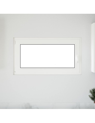 Finestra per Soffitta RISOR Bianco 110 x 70 cm PVC e Vetro