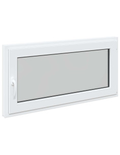 Finestra per Soffitta RISOR Bianco 120 x 60 cm PVC e Vetro 2