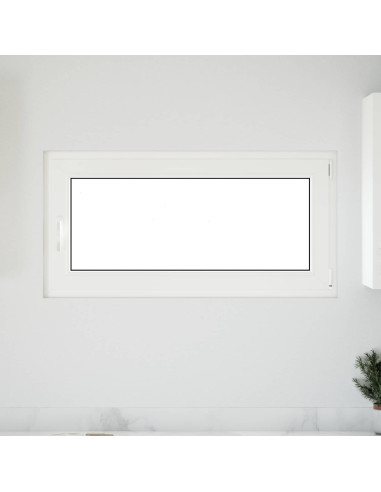 Finestra per Soffitta RISOR Bianco 120 x 60 cm PVC e Vetro