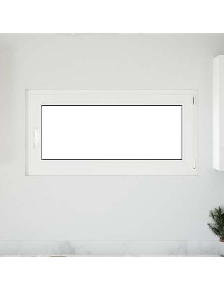Finestra per Soffitta RISOR Bianco 120 x 60 cm PVC e Vetro
