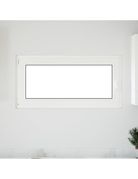 Finestra per Soffitta RISOR Bianco 120 x 60 cm PVC e Vetro