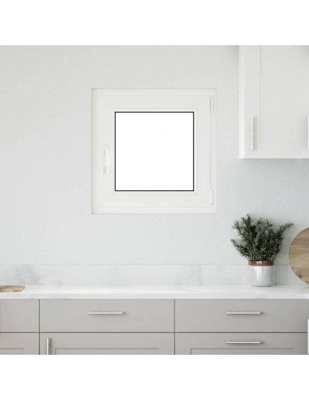 Finestra per Soffitta RISOR Antracite 60 x 60 cm PVC e Vetro
