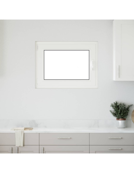 Finestra per Soffitta RISOR Antracite 80 x 60 cm PVC e Vetro