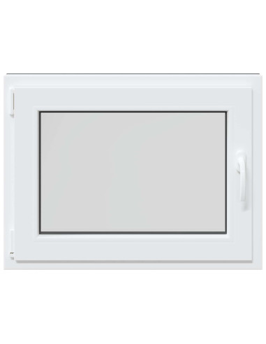 Finestra per Soffitta RISOR Antracite 80 x 60 cm PVC e Vetro